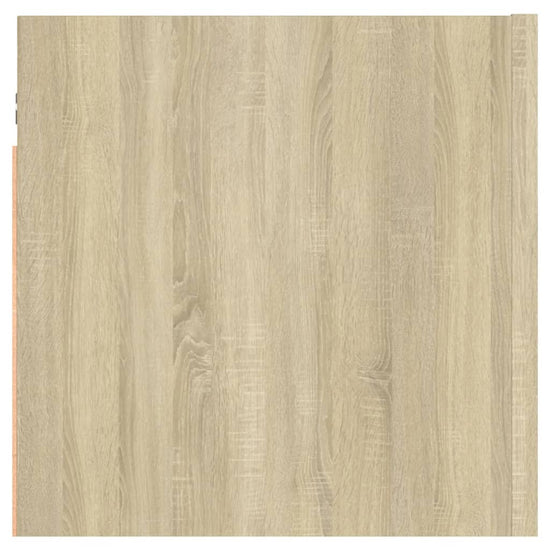 Nachtkastje 30,5x30x30 cm spaanplaat sonoma eikenkleurig MeubelReus