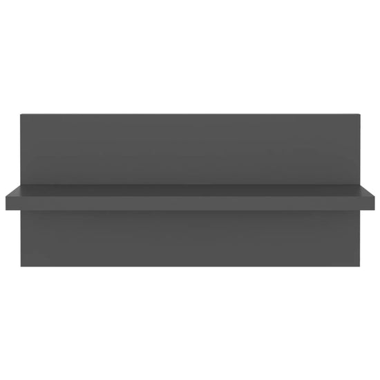 Wandschappen 4 st 40x11,5x18 cm spaanplaat grijs MeubelReus