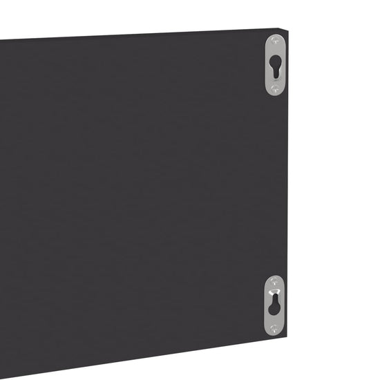 Wandschappen 4 st 80x11,5x18 cm spaanplaat grijs MeubelReus