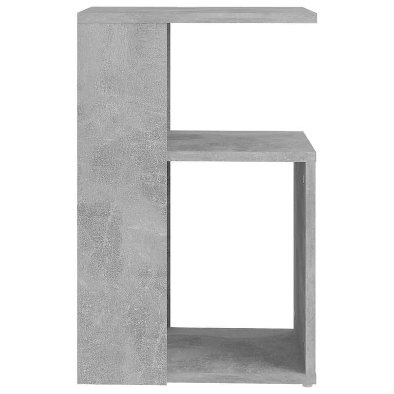 Bijzettafel 36x30x56 cm spaanplaat betongrijs