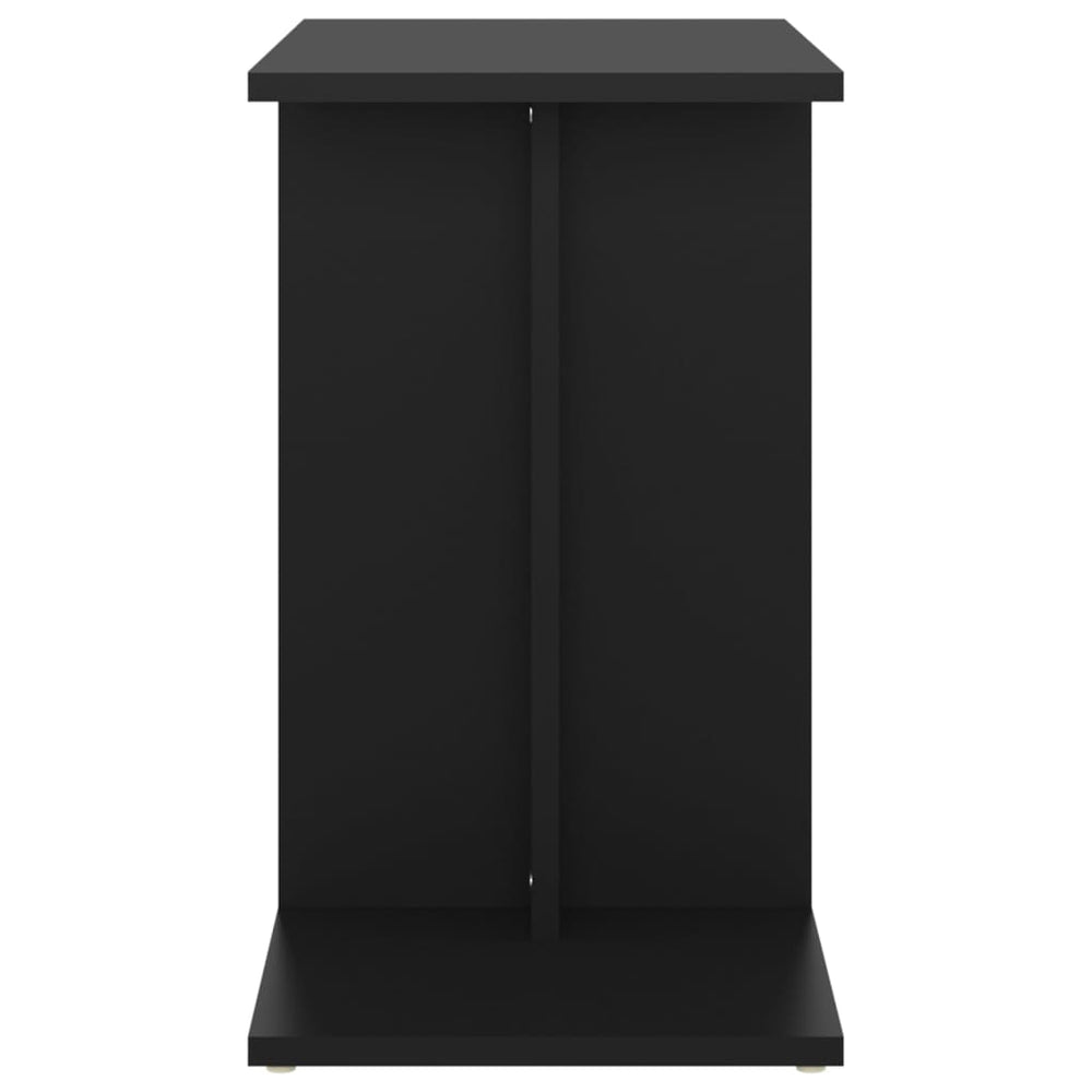 Bijzettafel 50x30x50 cm spaanplaat zwart MeubelReus