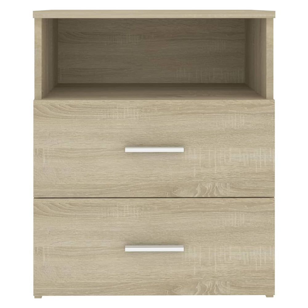 Nachtkastjes 2 st 50x32x60 cm sonoma eikenkleurig MeubelReus