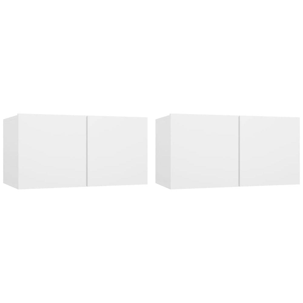 Tv-hangmeubelen 2 st 60x30x30 cm wit MeubelReus
