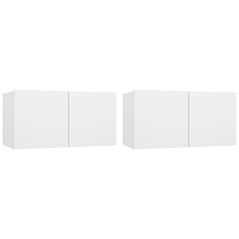 Tv-hangmeubelen 2 st 60x30x30 cm wit MeubelReus