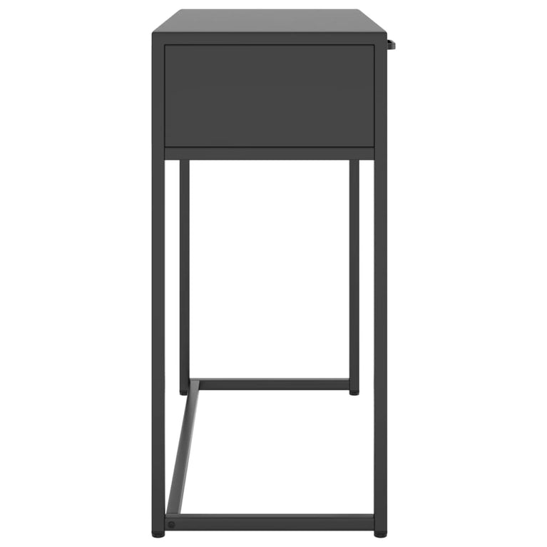 Wandtafel 72x35x75 cm staal antracietkleurig