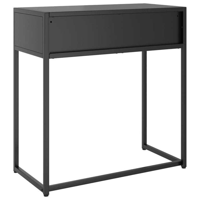 Wandtafel 72x35x75 cm staal antracietkleurig