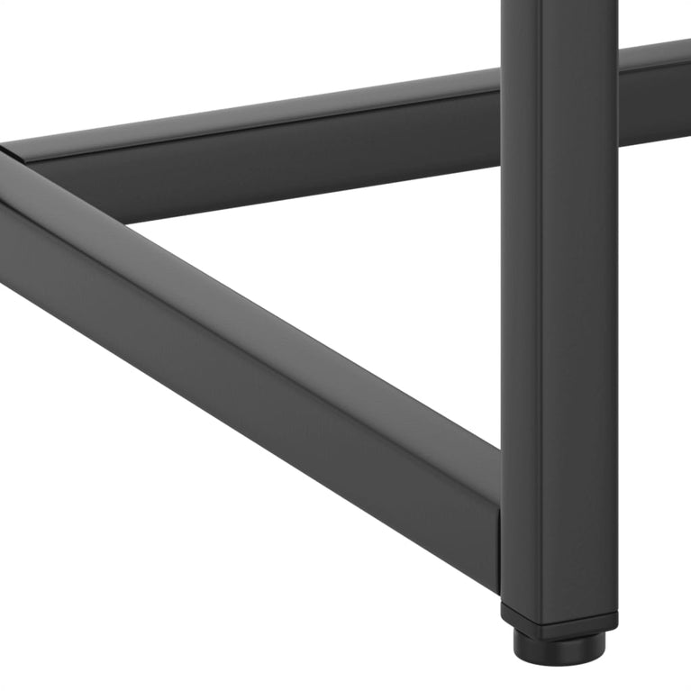 Wandtafel 72x35x75 cm staal antracietkleurig