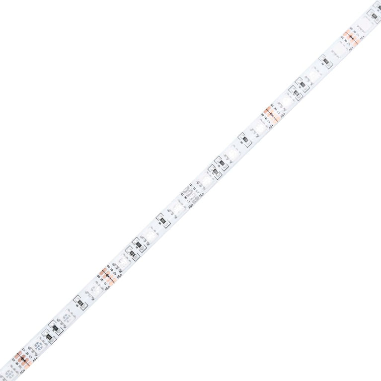 Nachtkastjes 2 st met LED-verlichting 60x35x40 cm zwart MeubelReus