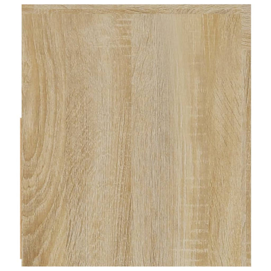 Nachtkastjes 2 st met LED-verlichting 60x35x40 cm sonoma eiken MeubelReus