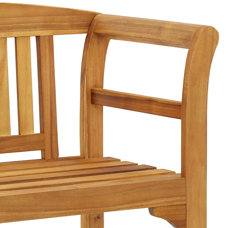 Tuinbank 114 cm massief acaciahout MeubelReus