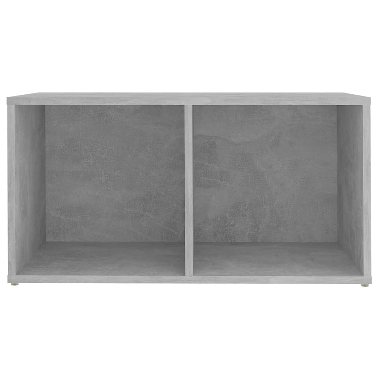 Tv-meubelen 2 st 72x35x36,5 cm spaanplaat betongrijs