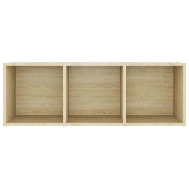 Tv-meubelen 2 st 107x35x37 cm spaanplaat sonoma eikenkleurig