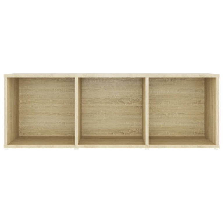 Tv-meubelen 2 st 107x35x37 cm spaanplaat sonoma eikenkleurig