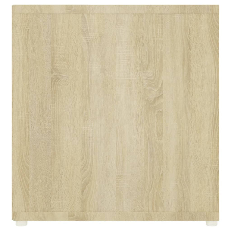 Tv-meubelen 2 st 107x35x37 cm spaanplaat sonoma eikenkleurig
