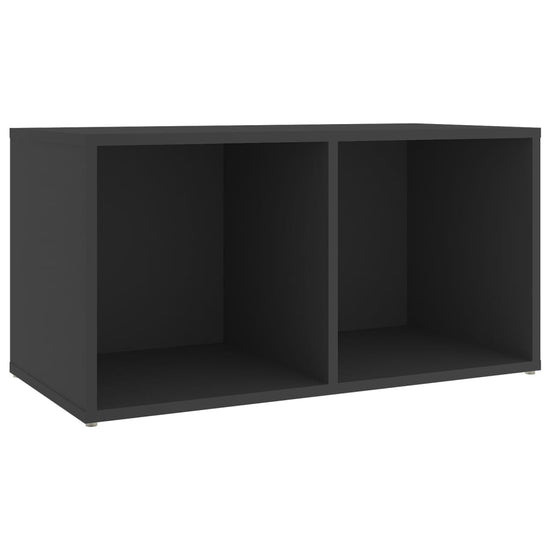 Tv-meubelen 2 st 72x35x36,5 cm spaanplaat grijs MeubelReus