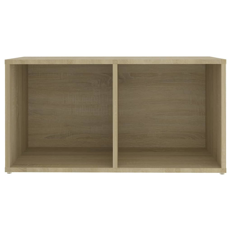 Tv-meubelen 2 st 72x35x36,5 cm spaanplaat sonoma eikenkleurig