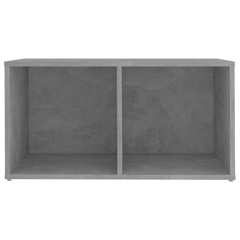 Tv-meubelen 2 st 72x35x36,5 cm spaanplaat betongrijs