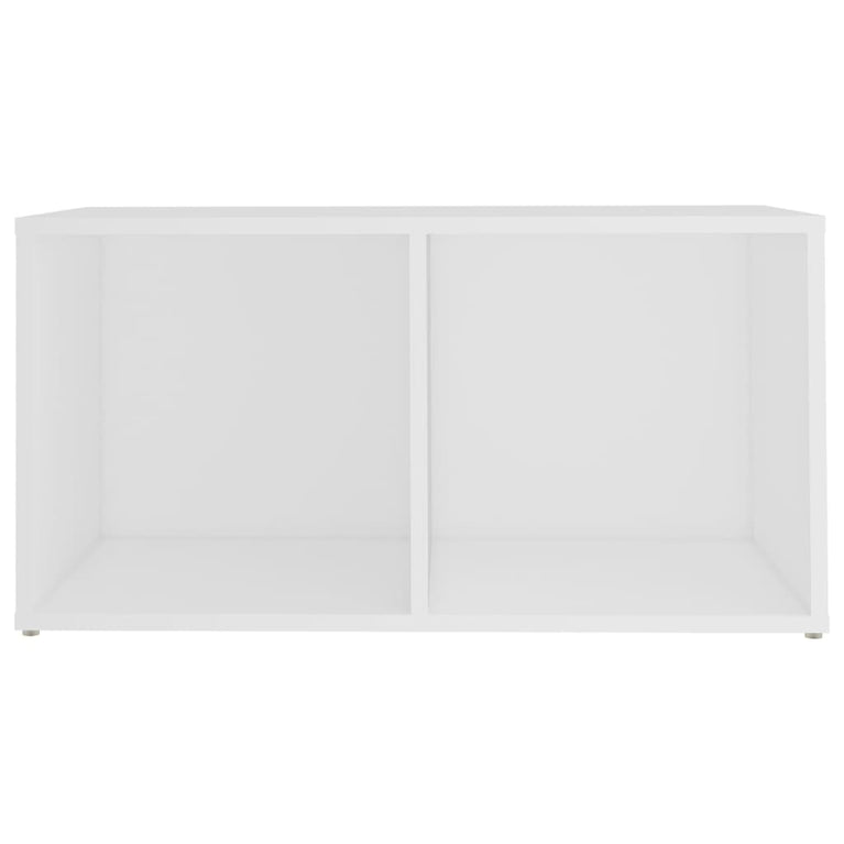 Tv-meubelen 4 st 72x35x36,5 cm spaanplaat wit