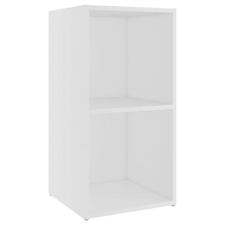 Tv-meubelen 4 st 72x35x36,5 cm spaanplaat wit