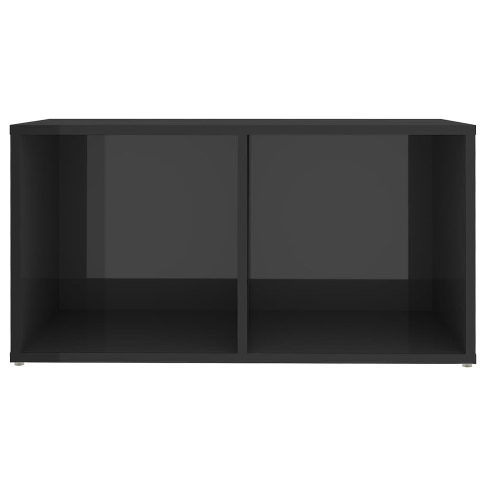 Tv-meubelen 4 st 72x35x36,5 cm spaanplaat hoogglans grijs MeubelReus