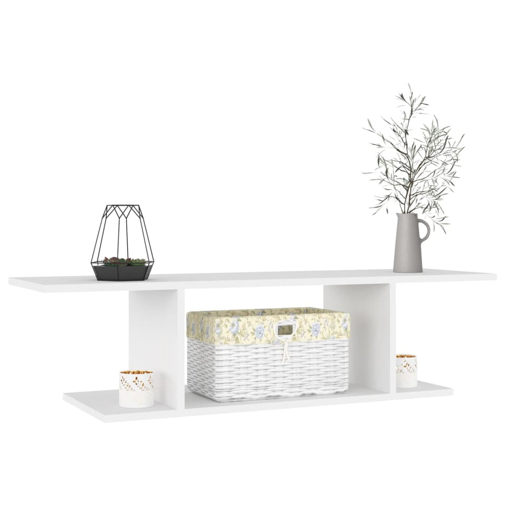 Tv-wandmeubel 103x30x26,5 cm wit MeubelReus