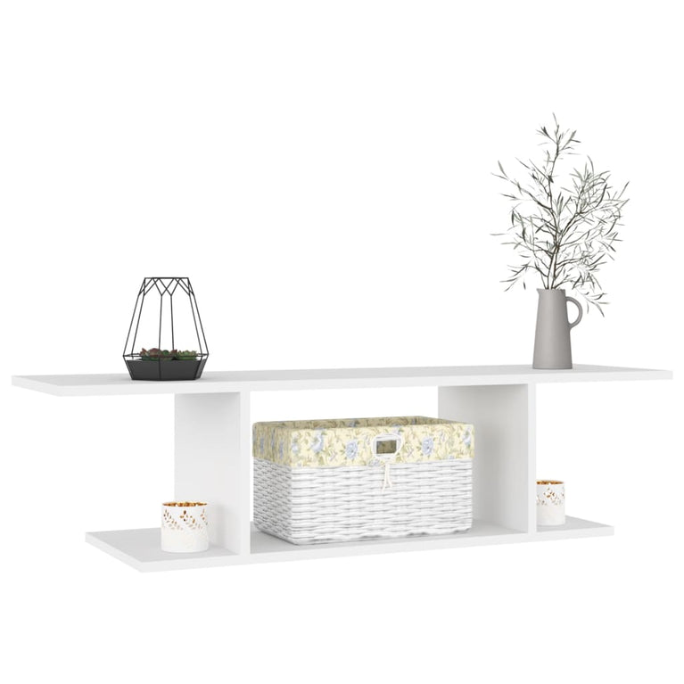 Tv-wandmeubel 103x30x26,5 cm wit MeubelReus