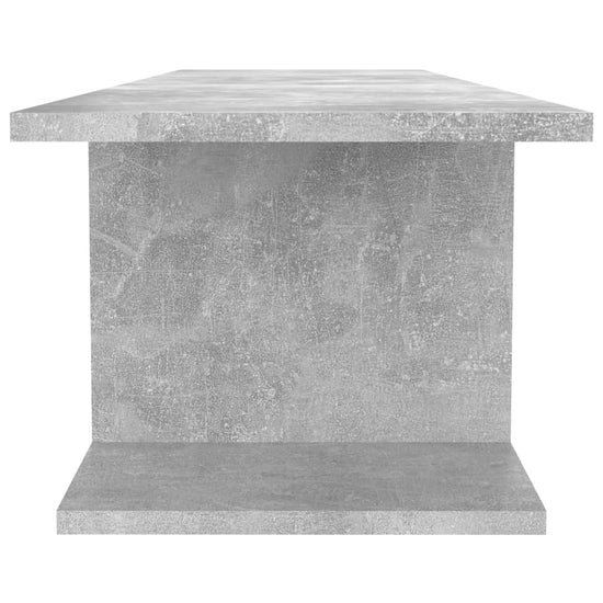 Tv-wandmeubel 103x30x26,5 cm betongrijs MeubelReus