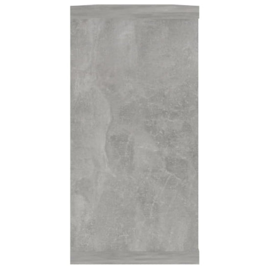 Wandschappen kubus 4 st 100x15x30 cm spaanplaat betongrijs MeubelReus