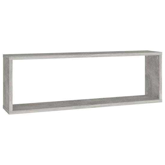 Wandschappen kubus 4 st 80x15x26,5 cm spaanplaat betongrijs MeubelReus