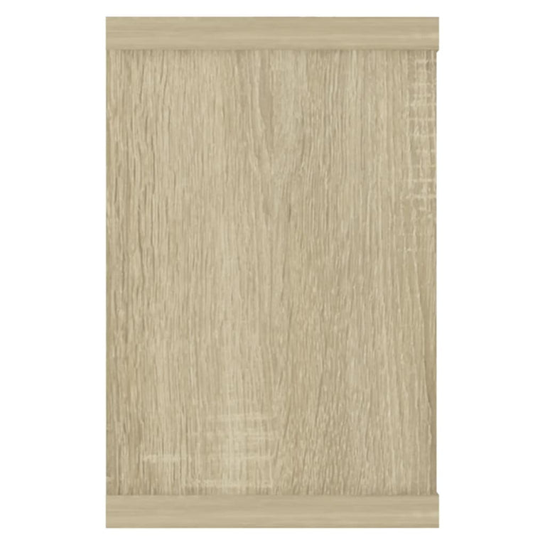 Wandschappen kubus 6 st 60x15x23 cm spaanplaat sonoma eiken MeubelReus