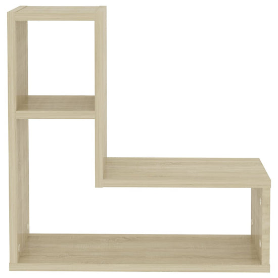 Wandschappen 2 st 50x15x50 cm spaanplaat sonoma eikenkleurig MeubelReus