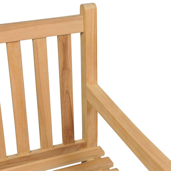 Tuinbank 228 cm massief teakhout MeubelReus