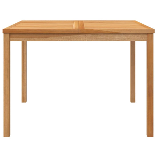 Tuintafel 110x110x77 cm massief teakhout MeubelReus