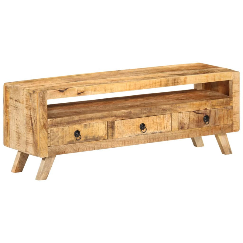 Tv-meubel 110x30x40 cm massief mangohout MeubelReus