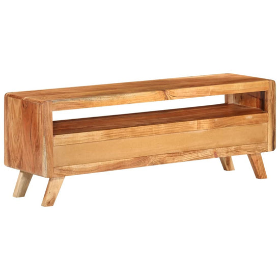 Tv-meubel 110x30x40 cm massief acaciahout MeubelReus