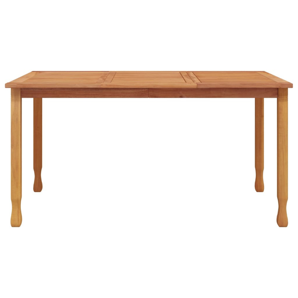 Tuintafel 150x90x75 cm massief teakhout MeubelReus