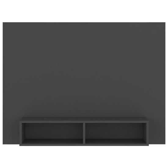 Tv-wandmeubel 120x23,5x90 cm spaanplaat grijs MeubelReus