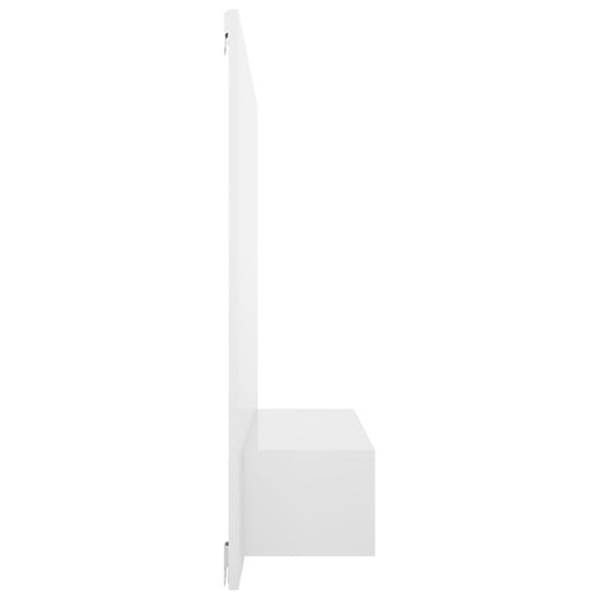 Tv-wandmeubel 120x23,5x90 cm spaanplaat hoogglans wit MeubelReus