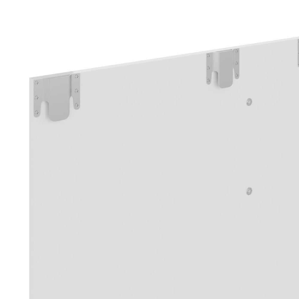 Tv-wandmeubel 120x23,5x90 cm spaanplaat hoogglans wit MeubelReus