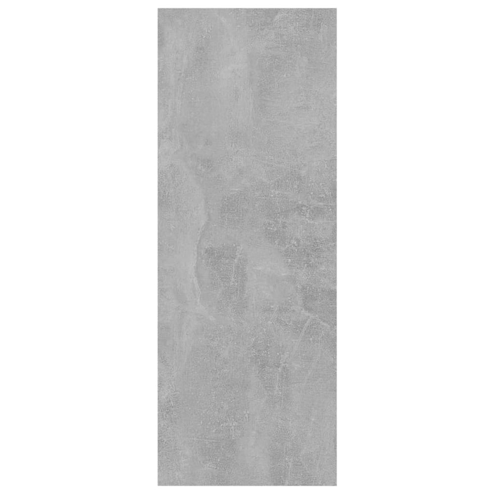 Wandtafel 78x30x80 cm spaanplaat betongrijs MeubelReus