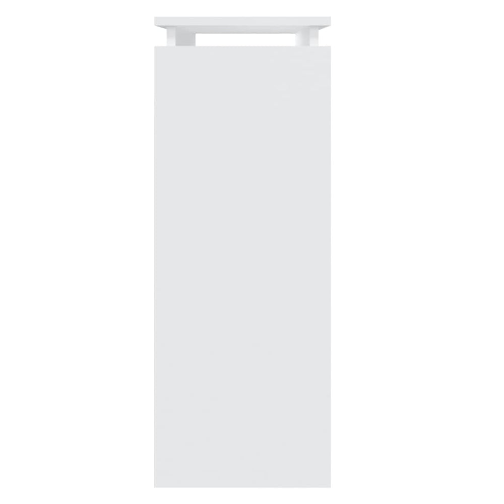 Wandtafel 80x30x80 cm spaanplaat wit MeubelReus