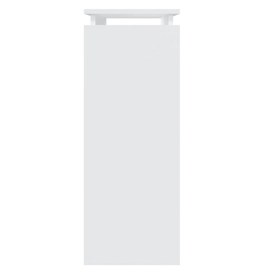 Wandtafel 80x30x80 cm spaanplaat wit MeubelReus