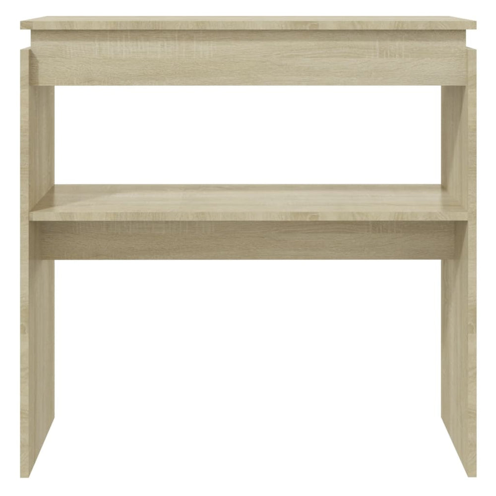 Wandtafel 80x30x80 cm spaanplaat sonoma eikenkleurig MeubelReus