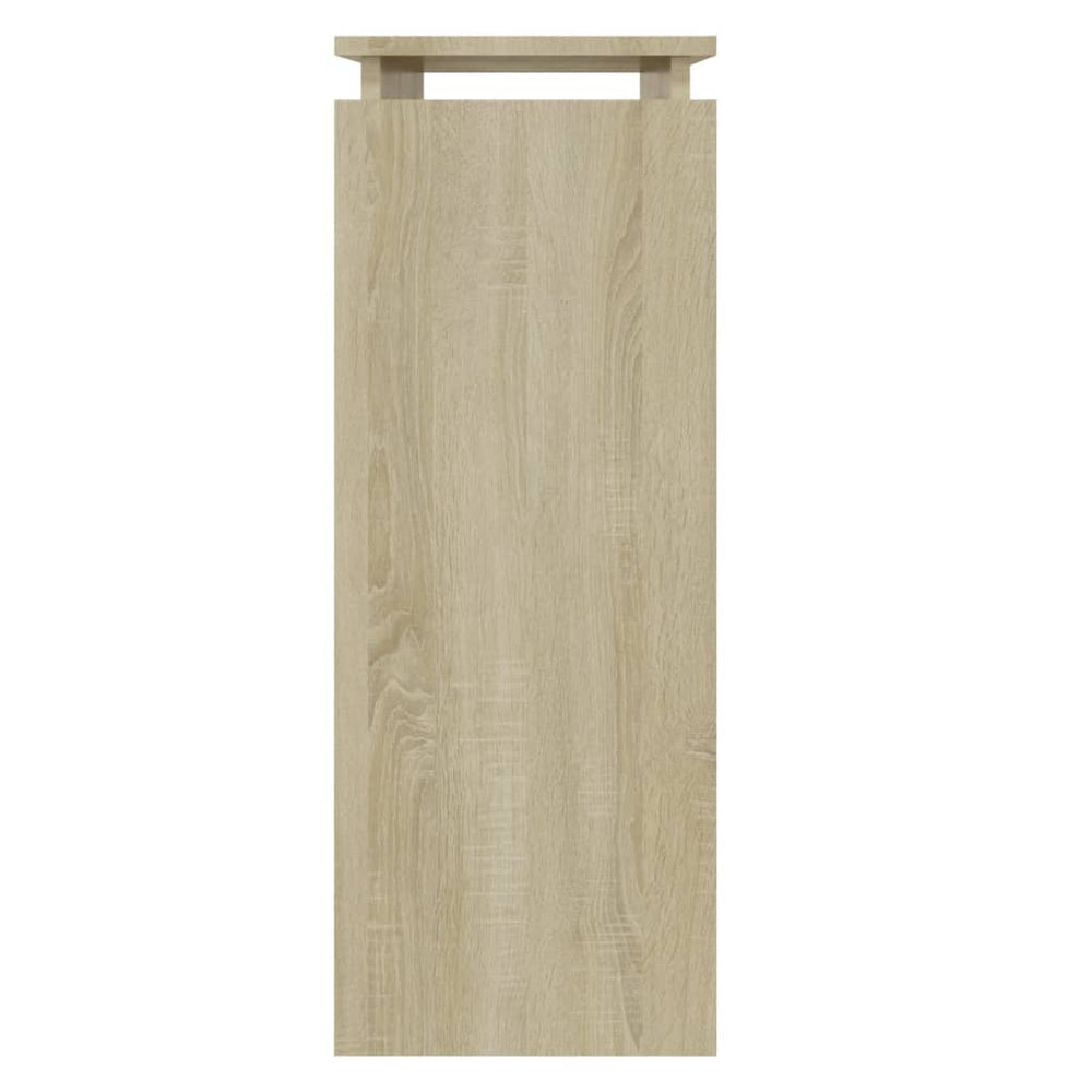 Wandtafel 80x30x80 cm spaanplaat sonoma eikenkleurig MeubelReus