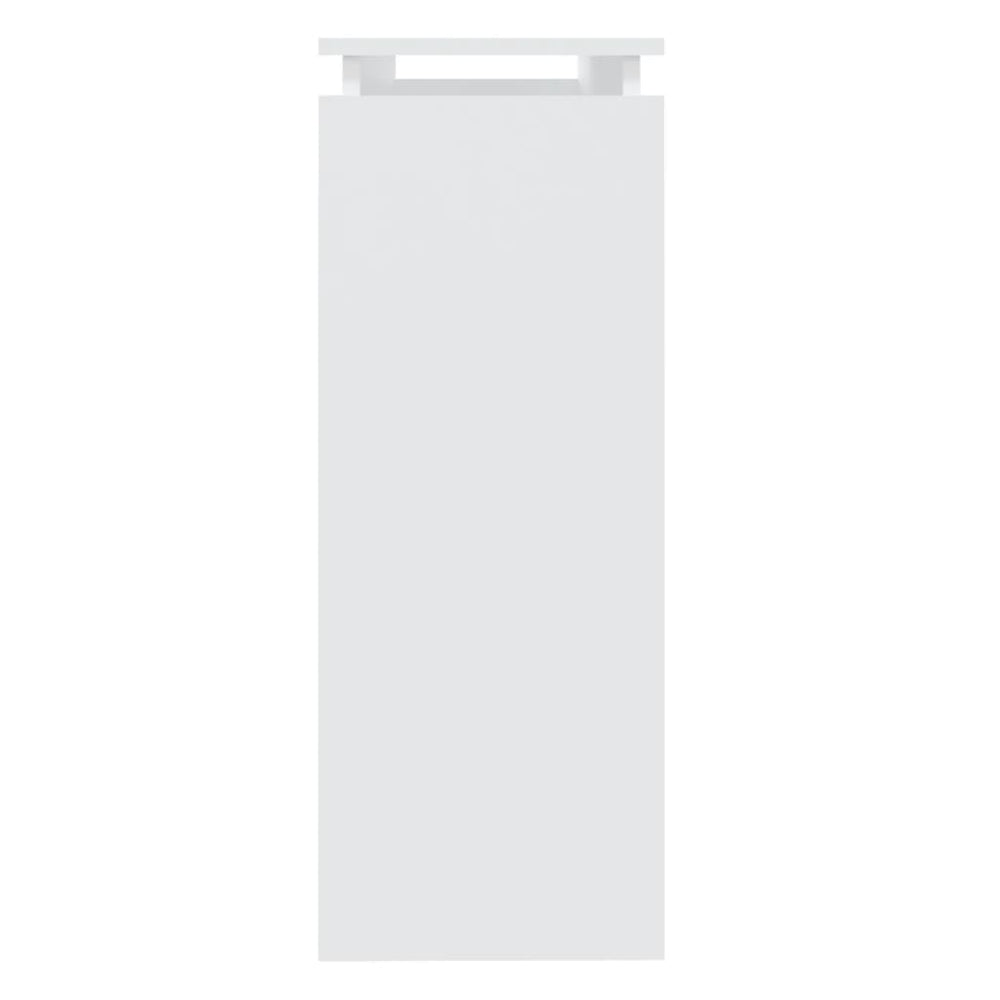 Wandtafel 102x30x80 cm spaanplaat wit MeubelReus