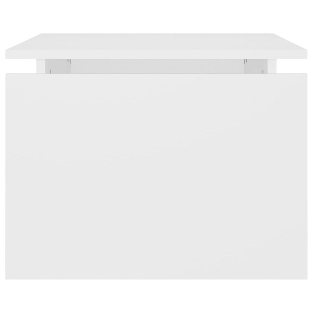 Salontafel 68x50x38 cm bewerkt hout wit MeubelReus