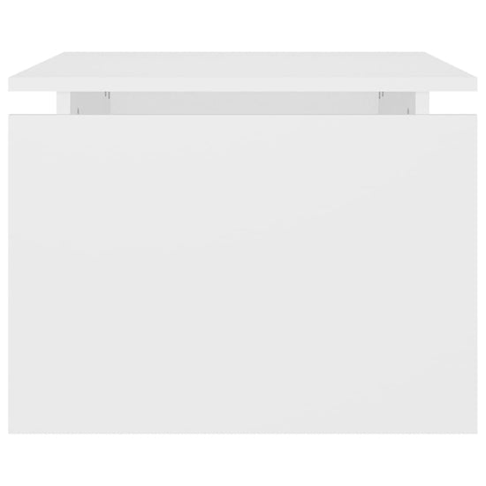 Salontafel 68x50x38 cm bewerkt hout wit MeubelReus