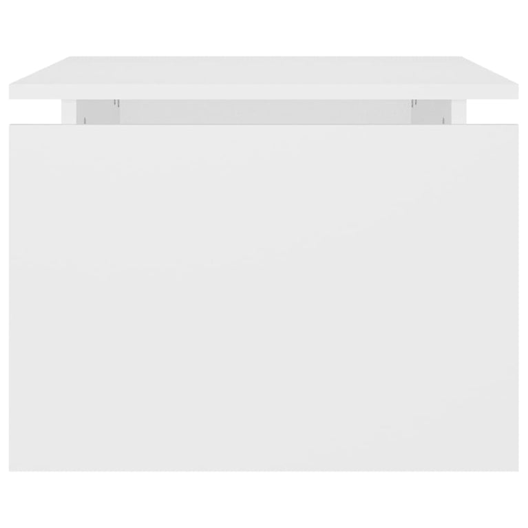 Salontafel 68x50x38 cm bewerkt hout wit MeubelReus