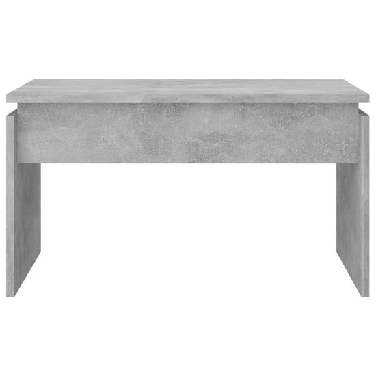 Salontafel 68x50x38 cm spaanplaat betongrijs MeubelReus