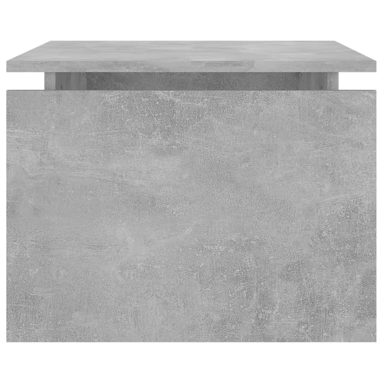 Salontafel 68x50x38 cm spaanplaat betongrijs MeubelReus